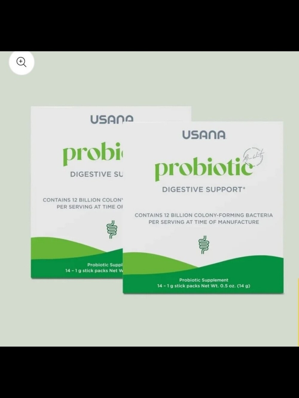 Usana SEALED! NIB! Probiotic Digrstive Support 2-Pack Special. Exp 5/27. R2S!